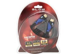 Blow 92-683# HDMI-HDMI 8K konektor, 3m oplet