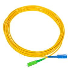 Maclean Patchcord optický kábel Maclean, SC/APC-SC/UPC SM 9/125 LSZH, single-mode, dĺžka 3m, simplex, G657A2, MCTV-402