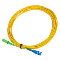 Maclean Patchcord optický kábel Maclean, SC/APC-SC/UPC SM 9/125 LSZH, single-mode, dĺžka 3m, simplex, G657A2, MCTV-402