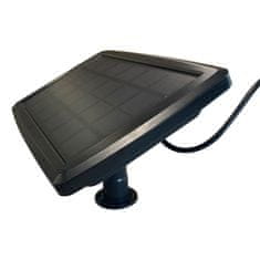 Timeless Tools Vonkajší solárny dekoratívny svetelný reťazec, 15 ks E27 LED žiaroviek, 15m