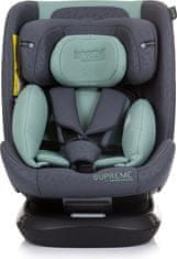 Chipolino Autosedačka Supreme i-Size 40-150cm Isofix 360, Pastel Green