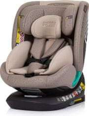 Chipolino Autosedačka Supreme i-Size 40-150cm Isofix 360, Macadamia