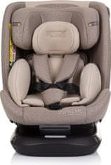 Chipolino Autosedačka Supreme i-Size 40-150cm Isofix 360, Macadamia