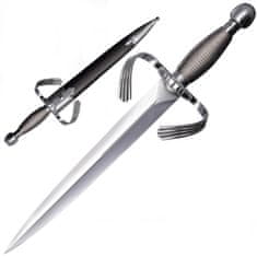 Cold Steel 88EKA Large Parrying Dagger dýka 33 cm, oceľ, puzdro koža + oceľ