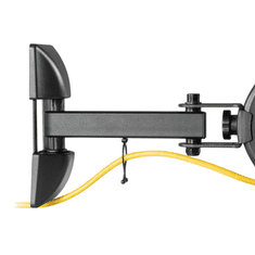 Cabletech Držiak na stenu 13-27 palcov čierny LPA51-111 (vertikálne a horizontálne nastavenie)