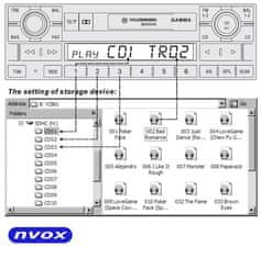 slomart Digitálny menič hudby MP3 USB SD emulátor TOYOTA CITROEN PEUGEOT... (NVOX NV1086M TOY AYGO C1 PEU10