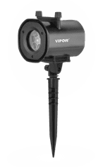 vipow LED projektor s vymeniteľnými diapozitívmi (4 dizajny)