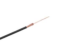 Cabletech RG174 koaxiálny kábel 50 Ohm 100m čierny