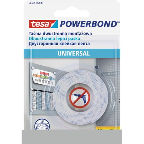 Tesa Powerbond univerzálna montážna páska 1,5 m: 19 mm (h5856500)