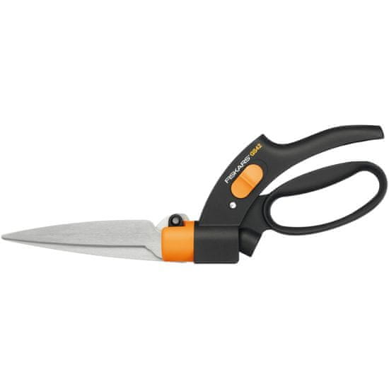 FISKARS Nožnice na trávu so servo mechanizmom 360 stupňov 322 mm gs42[1000589].