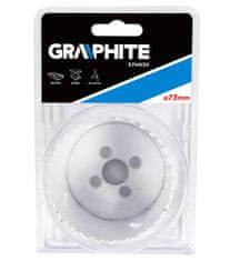 Graphite Dierovacia píla na bimetal 73 mm