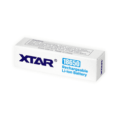 LP XTAR 18650 3,7V Li-ion 2600mAh batéria s ochranou