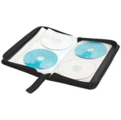 slomart AG428A Puzdro na 80 CD/DVD, hnedé