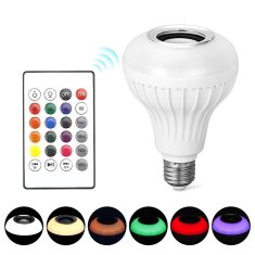 slomart ZD7G Farebná LED žiarovka RGB Bluetooth reproduktor