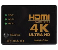 slomart HD28D Switch hdmi full hd s diaľkovým ovládaním