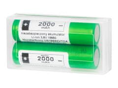 Blow 85-592# Batéria 18650 li-ion 2100mah 3,6v 2ks Sony/Murata+box na dve batérie