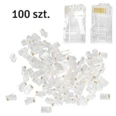 slomart Špička RJ1A RJ45 (100 ks.)