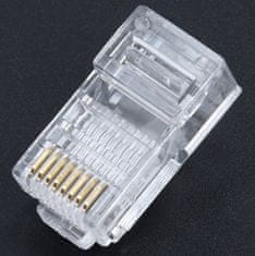 slomart Špička RJ1A RJ45 (100 ks.)