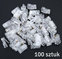 slomart Špička RJ1A RJ45 (100 ks.)