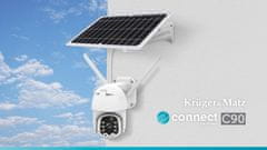 slomart Vonkajšia Wi-Fi kamera Kruger & Matz Connect C90 Solar