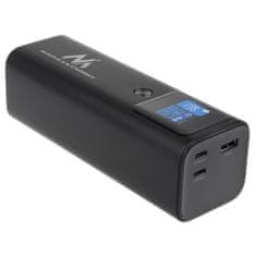 Maclean Maclean Mobile Power Bank, 24 600 mAh, napájanie (PD) 140 W, rýchle/rýchle/super nabíjanie, 88,56 Wh, 2x Type-C, USB, MCE335