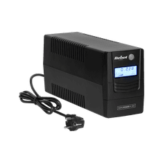 Rebel Počítačový núdzový zdroj UPS REBEL model Nanopower Plus 650 (offline, 650VA / 360W, 230 V, 50Hz, LCD, USB, RJ45)