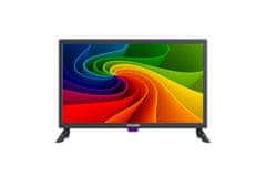 slomart nvox digitálny hdtv led 24 palcový televízor s tunerom dvbt/t2 hevc/h.265 12/24/230v