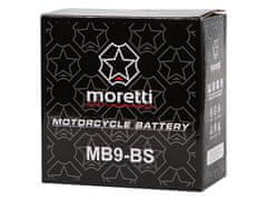 Blow 82-354# Batéria na motorku 12v 9ah mb9-bs moretti