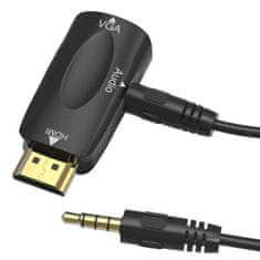 slomart Adaptér HD31B HDMI na VGA pozlátený