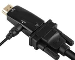 slomart Adaptér HD31B HDMI na VGA pozlátený