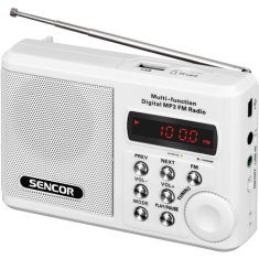 SENCOR Rádio s USB/MP3 SRD 215 W