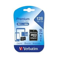 VERBATIM Pamäťová karta Premium U1 microSDXC 128GB 44085