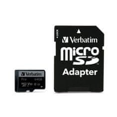 VERBATIM Pamäťová karta microSDXC 64GB UHS-I U1 47042