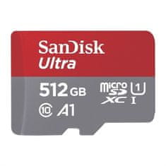 SanDisk Pamäťová karta Micro SDXC Ultra Android 512GB UHS-I U1 (100W/ 20W) + adapter