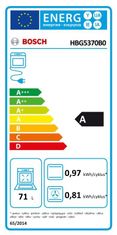 Bosch Samostatná vestavná trouba HBG5370B0