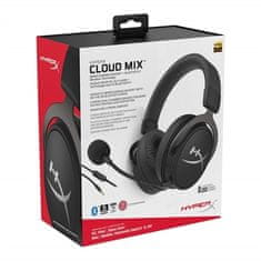 HyperX Sluchátka s mikrofonem Cloud MIX Wired + Bluetooth - černý