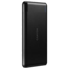 Canyon Záložný zdroj Powerbank 10000 mAh, QC 3.0, USB-C PD 18W - černá