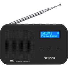 SENCOR Radiopčijímač s DAB+/FM SRD 7200 B