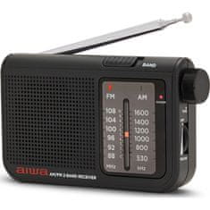 AIWA Kapesní radiopřijímač RS-55/BK