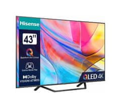 Hisense UHD LED televize 43A7KQ