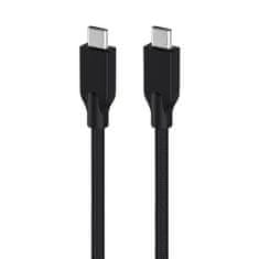 Genius USB kabel USB-C / USB-C, 3A, PD 60W, 1m - černý