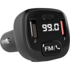 Energy Sistem FM transmitter Car FM Talk, černý