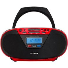 AIWA Radiopřijímač s CD BBTU-400RD BOOMBOX CD/MP3/USB