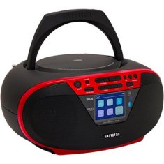 AIWA Radiopřijímač s CD BBTU-500DAB/RD BOOMBOX CD/MP3/USB