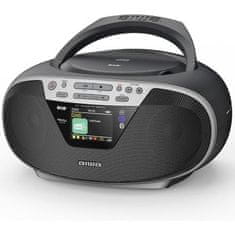 AIWA Radiopřijímač s CD BBTU-500DAB/SL BOOMBOX CD/MP3/USB