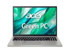 Acer Notebook 16 Aspire Vero 16/AV16-51P-57AW/U5-125U/16/2560x1600/16GB/512GB SSD/4C-iGPU/W11H/Gray/2R (NX.KU3EC.003)