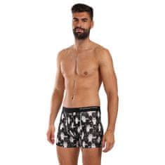 69 SLAM Pánske boxerky fit bamboo GHOST (MPBGHS-BB) - veľkosť S