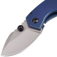 Kershaw K-8710 ANTIC vreckový nôž 4,4 cm, modrá, oceľ, prstenec