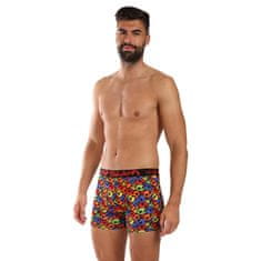 69 SLAM Pánske boxerky fit bamboo SKULL CONE (MPBSKC-BB) - veľkosť XL