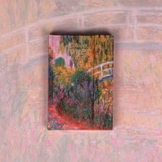 NOTIQUE Týždenný magnetický diár Claude Monet 2025, 11 x 16 cm